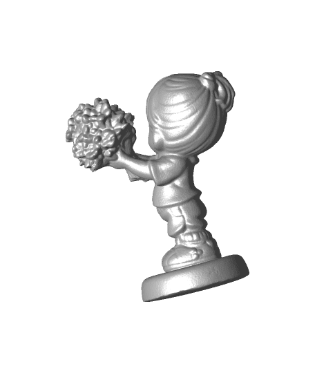 Flowergirl (generated by Revopoint POP 2) by Revopoint full viewable 3d model