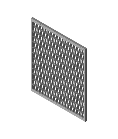 honeycomb plate.stl by petr.lamka full viewable 3d model
