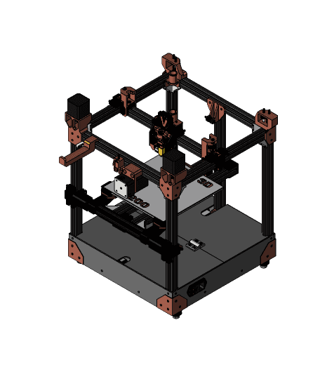 V-Baby CoreXY 3D Printer 3d model