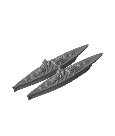 Bismarck and Tirpitz.stl 3d model