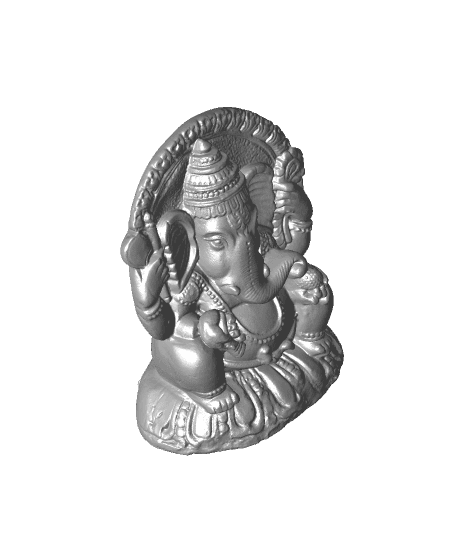 Omkara Ganesha - He whose Form is OM 3d model
