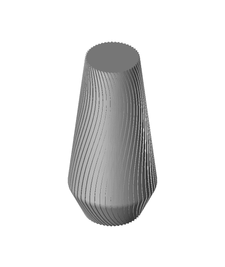 Vase Design - [5] 3d model