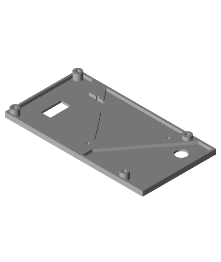 Ender 3 v2 LCD Landscape Case and Mount 3d model