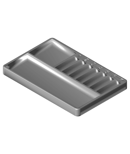 Lock Pin Organizer Assortment Sorter Selector - Practice Lock - Covert Instruments - Multipick 3d model