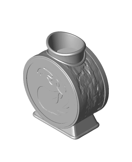 Mountain Mana Vase (Magic The Gathering Inspired) 3d model