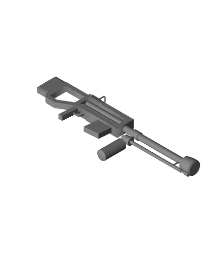 Sci-fi guns(2).obj 3d model