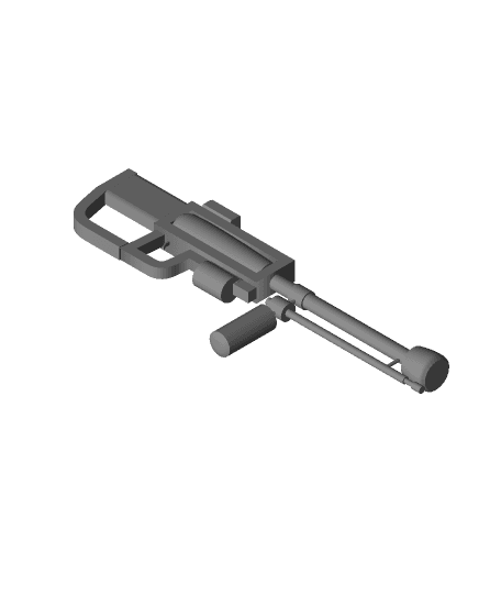 Sci-fi guns(3).obj 3d model