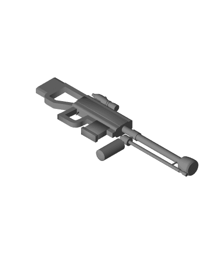 Sci-fi guns(6).obj 3d model