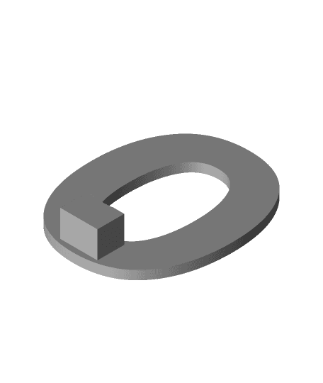 Letter Board Connector and tilted letters for printing by tierra full viewable 3d model