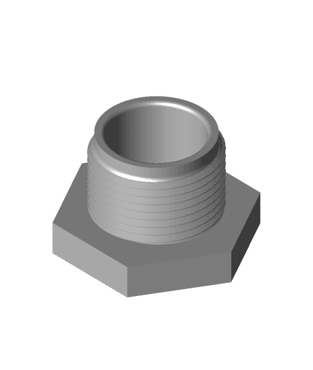 BALs female and Male connector cap (Build a light show) by hendersond2004 full viewable 3d model
