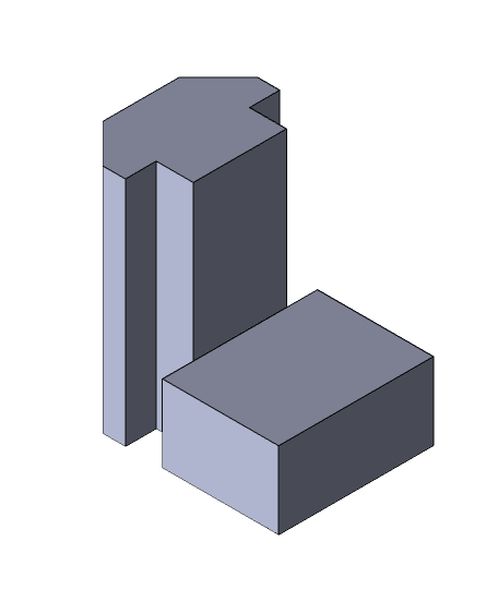 Aluminum Profile Insert for 3D Printers 3d model