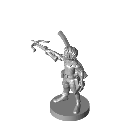 Gnome Male Bard 3d model