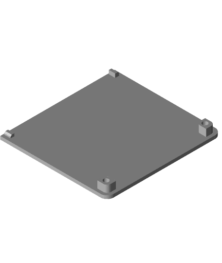 PanelDue holder and swivel box by Zesty.Tech full viewable 3d model