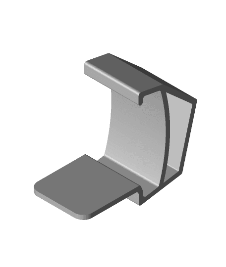 Phone holder for Thule Chariot by tierra full viewable 3d model