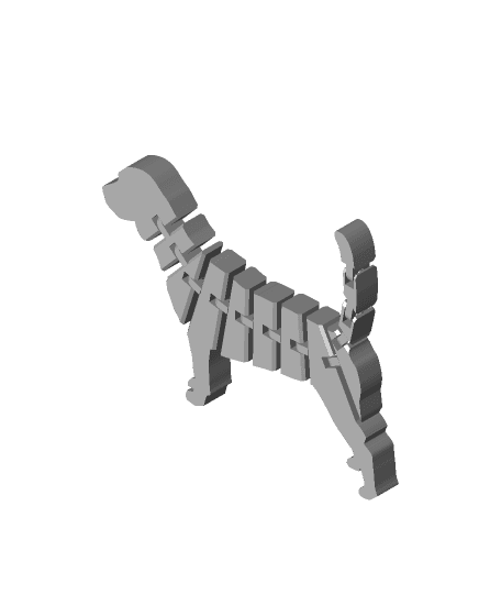 Dog Flex 2 3d model