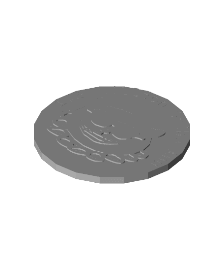 1.5 million shiba inu coin.stl 3d model