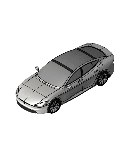 Tesla Concept 3d model