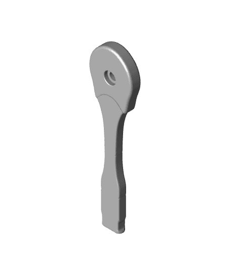 Toy Ratchet/Socket Wrench 3d model