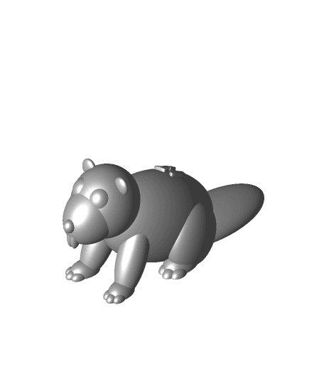 Beaver (NT Animals) 3d model