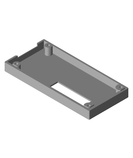 FYSETC 12864 mini LCD housing by Maus full viewable 3d model