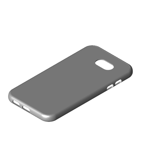 Case Samsung Galaxy A7 2017 3d model