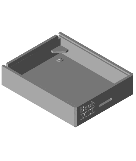 Case for BeebSCSI with vertical connector 3d model