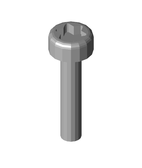 Torx self tapping screw 2_5 mm 10 mm 4_3 mm 2 mm.par 3d model