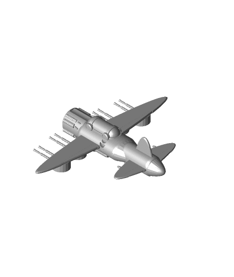 FHW: Vihelmo Imperial ZB-18 Heavy Stubber (BoD) 3d model