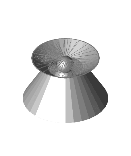 Hairify: Hula Snowman - Remix of Planetary Snowman 3d model