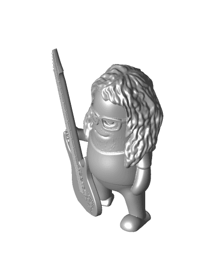 cool mini Jim (no support needed) by Andrew S full viewable 3d model