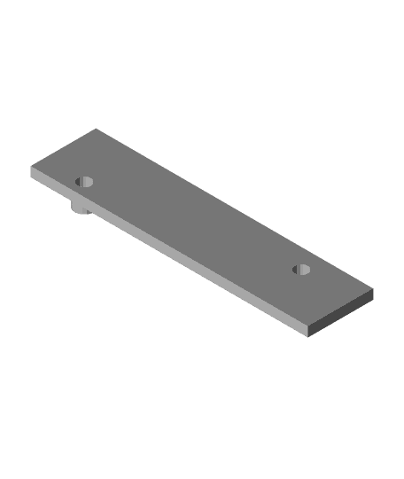 Gamecube Switch Plate Port Holder v3.stl 3d model