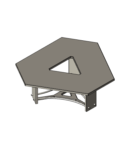 Conference Table 3d model