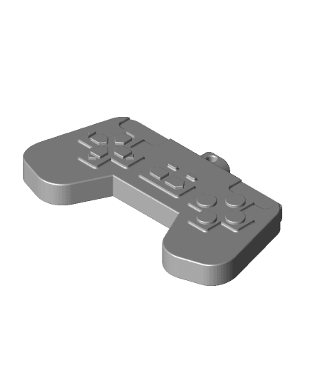 Video Game Controller Christmas tree ornament 3d model