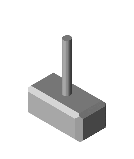 Thor hammer (mjolnir) 3d model