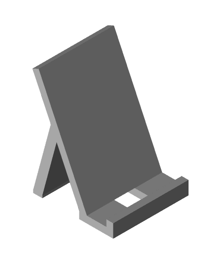 good phone stand.stl by Jawser909 full viewable 3d model