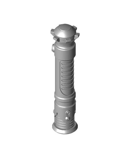 Obi-Wan’s Print-in-Place Collapsible Lightsaber 3d model