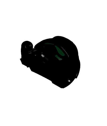 Tiefighter Pilot helmet by christofgosselin96 full viewable 3d model