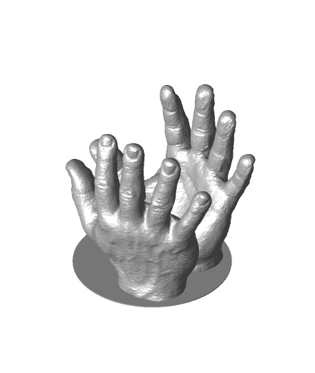 Hands as Phone Holder 3d model