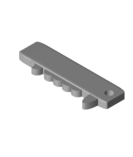 FHW: DiResta Skeleton Knife Hard handles (slip on) 3d model
