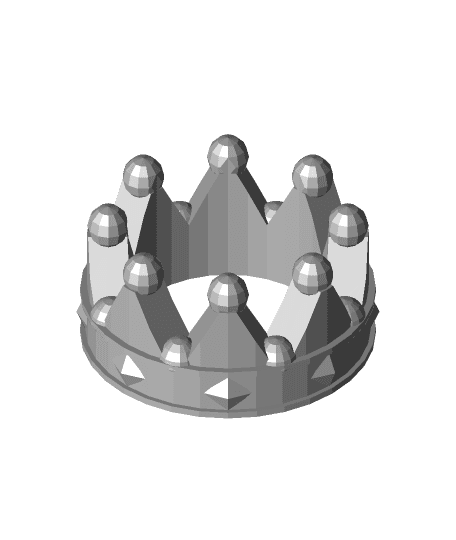 Dice of Crowns - Crown 3d model