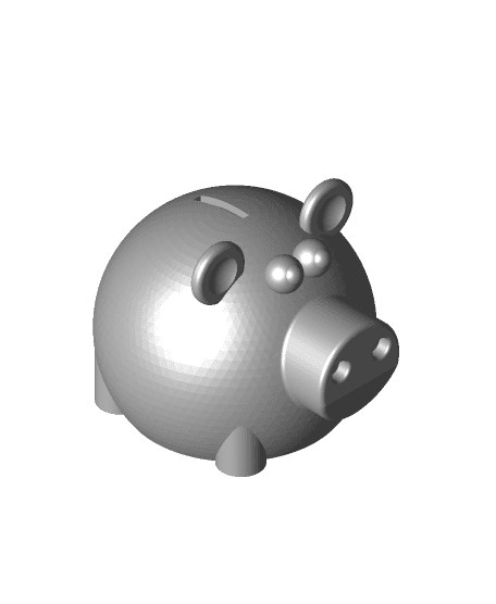 lil Piggy Bank 3d model