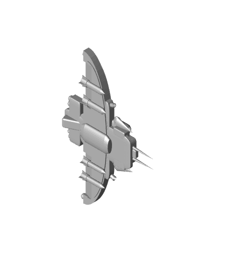 Plavean High Altitude Interceptor 3d model