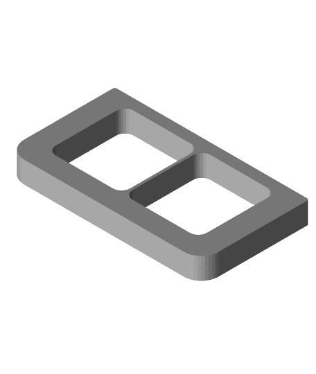 Gridfinity Hex Basket Holder Add-on 3d model
