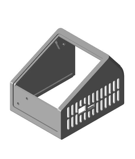 Ender 3 External Electronics Case V2 MKS Gen L REMIX 3d model