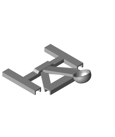 Kibble Catapult 3d model