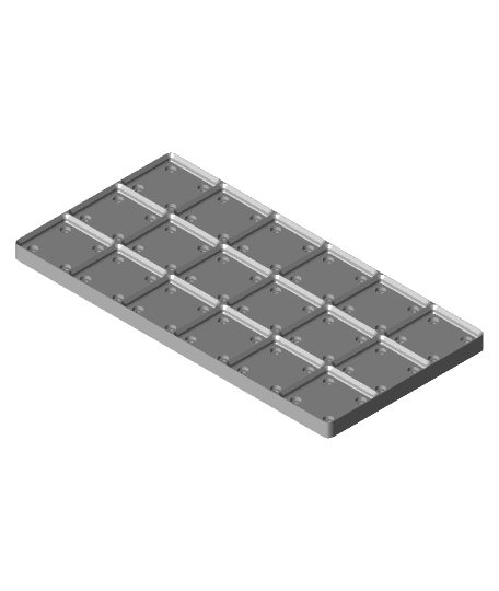 Weighted Baseplate 3x6.stl 3d model