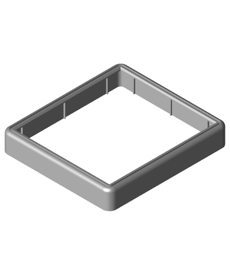 Picture frame for Mini Lithophane light Box - Simple 3d model