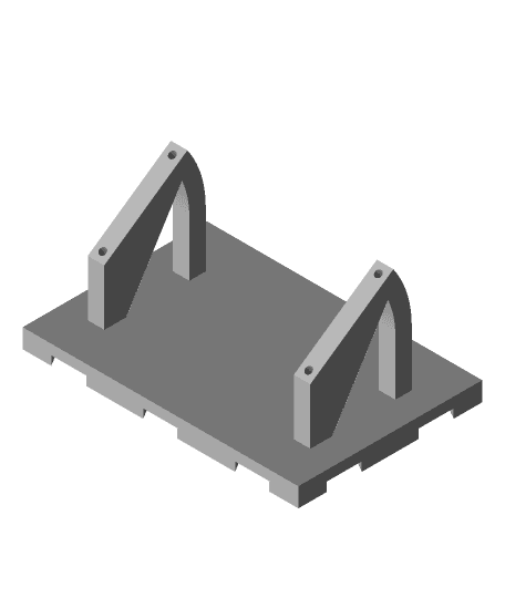 Arduino_Station_LCD_holder_v1.stl 3d model