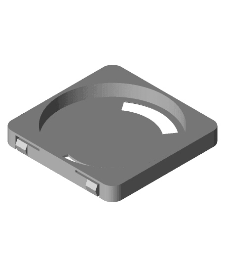 Bracket and holder for Xiaomi Mijia Wireless Switch 3d model