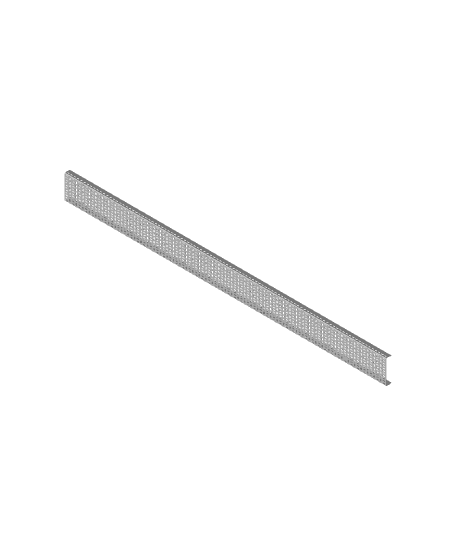 Cable Tray 225mm x 3000mm TYPE1 3d model